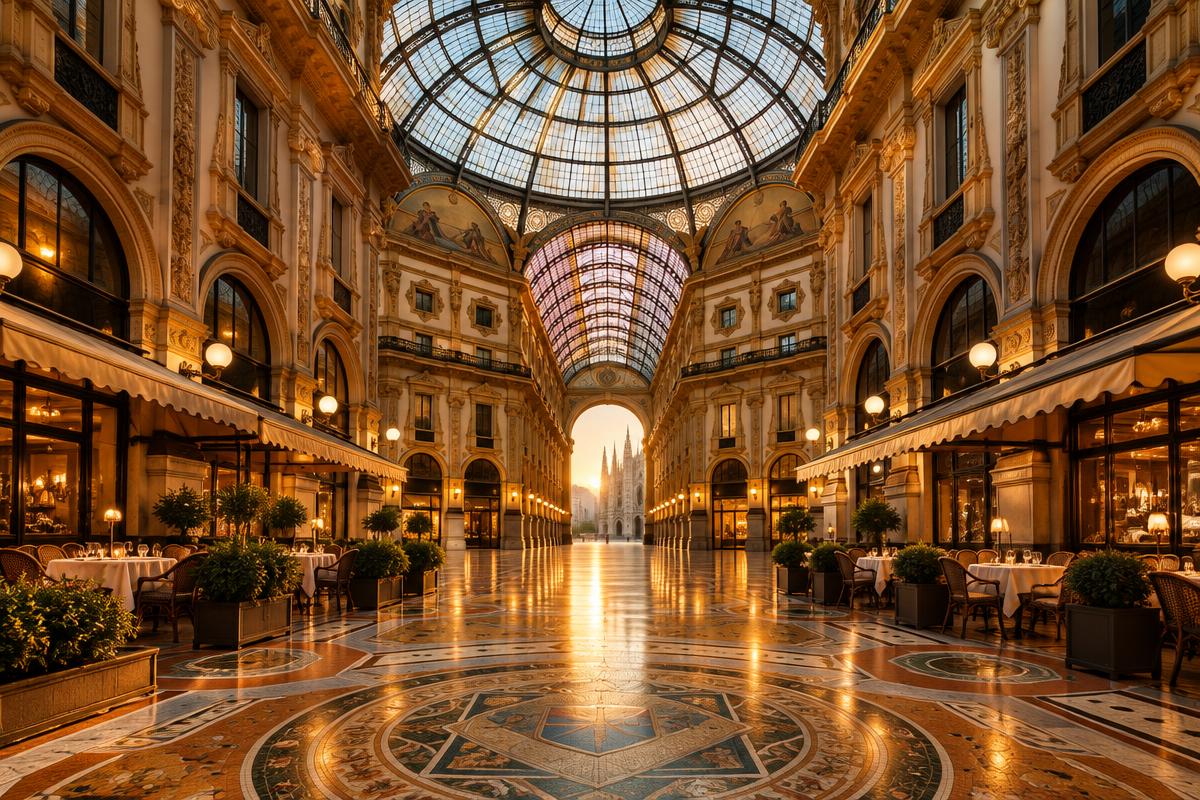 Milan — The Galleria